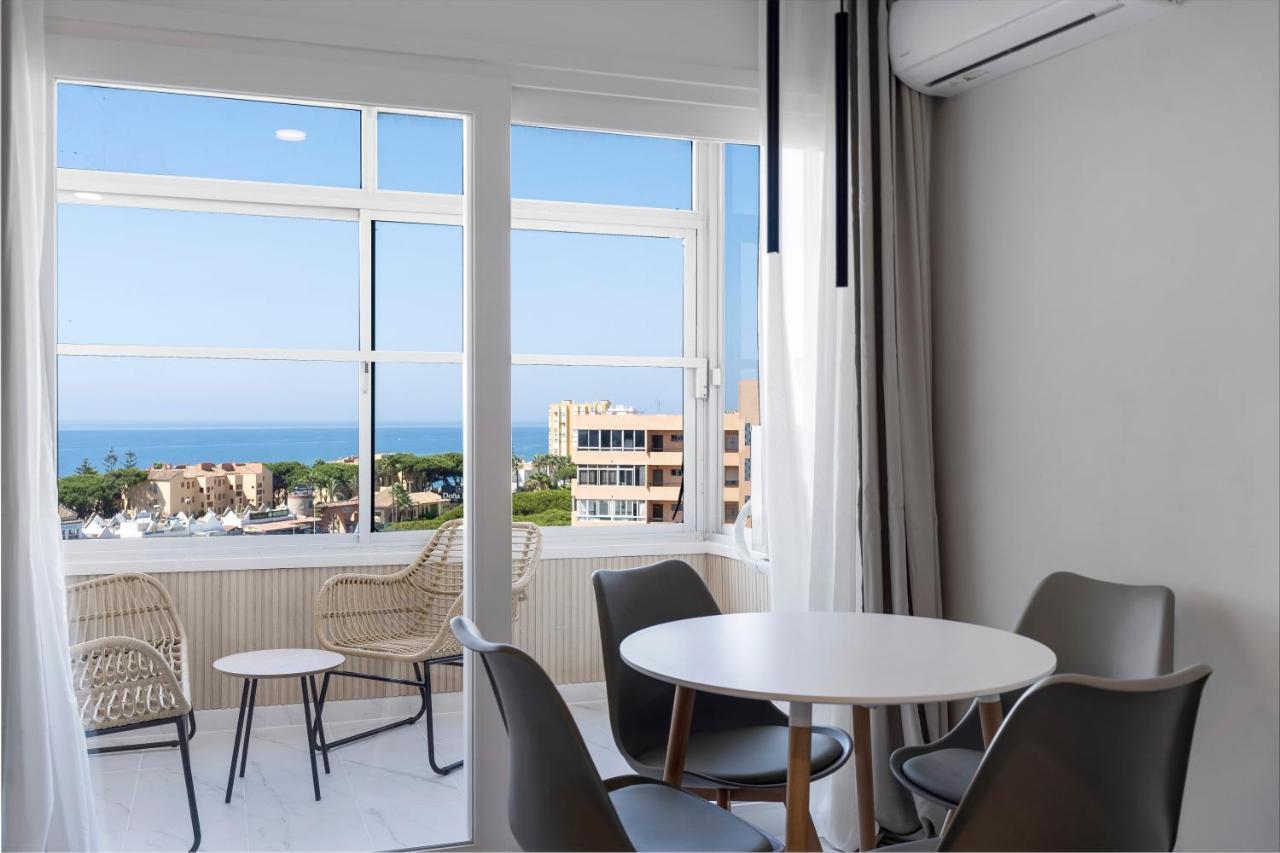 Modern Studio Apartment With Sea Views 5 Min From The Beach Sitio de Calahonda Kültér fotó